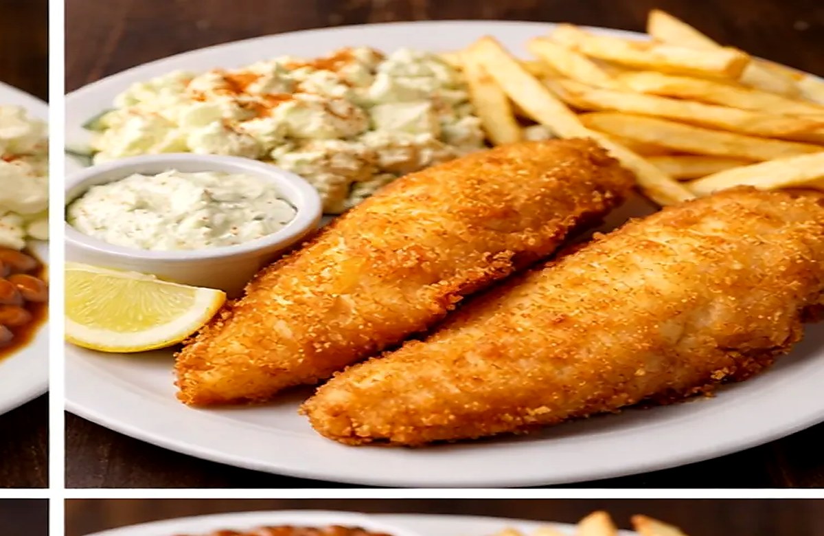 Pree’s Kitchen fried fish and soul food plate